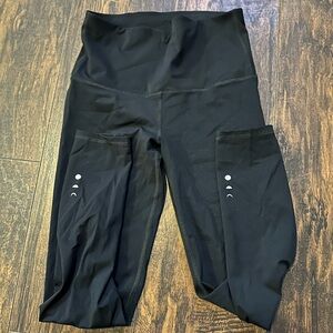 Black High-Waisted Leggings